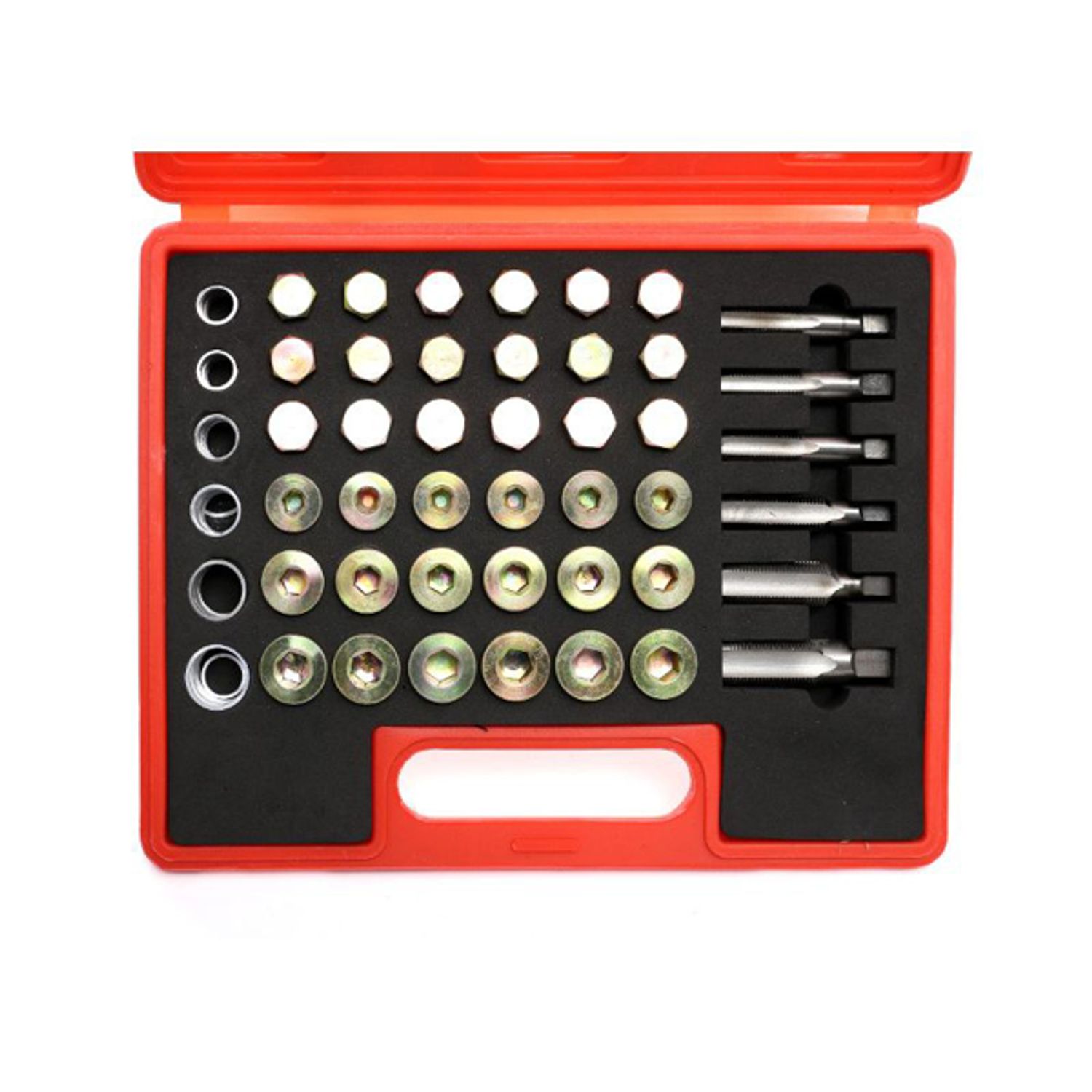 Set pentru reparare buson baie ulei 114 elemente, Kraft&Dele KD10512 fotografia produsului View 3 L