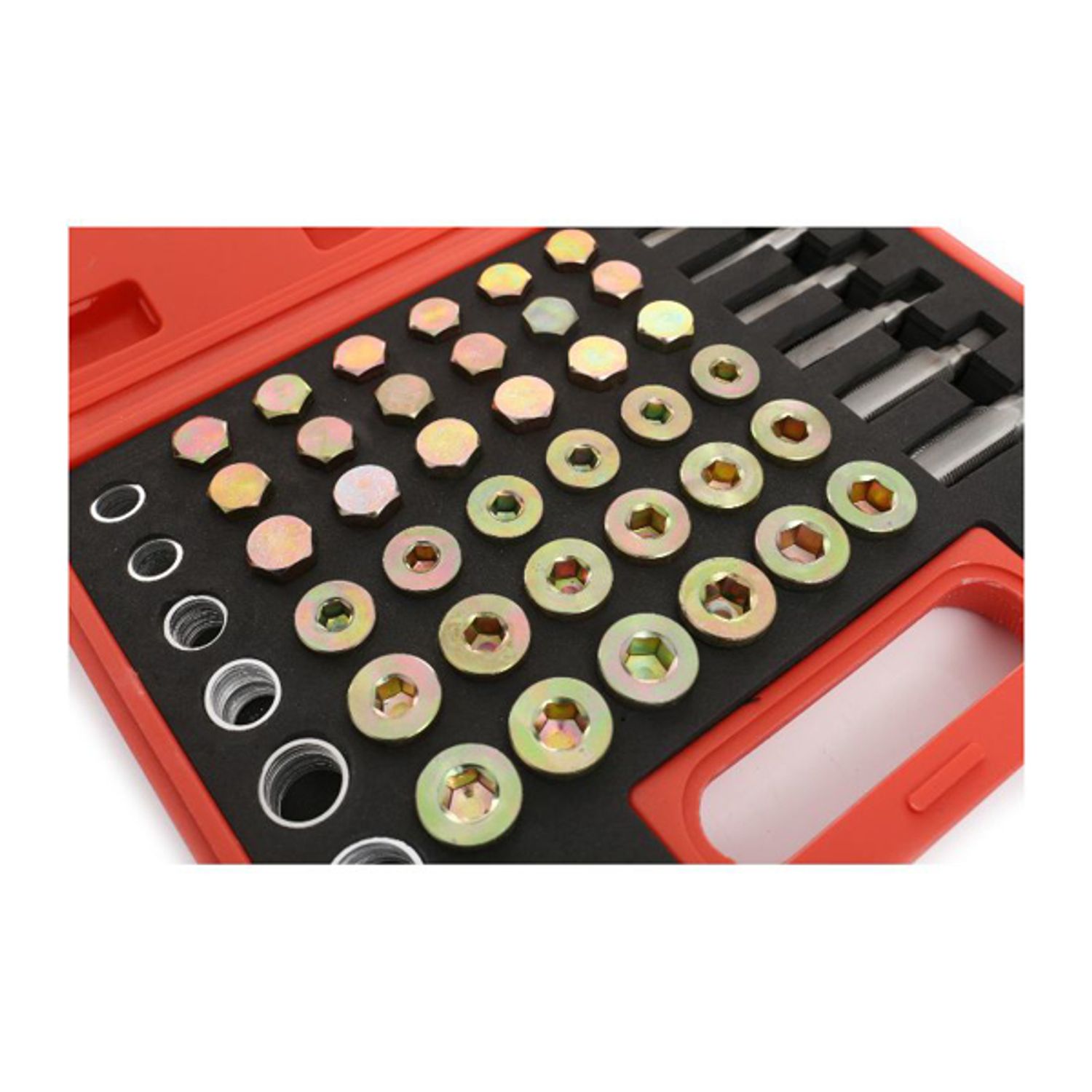 Set pentru reparare buson baie ulei 114 elemente, Kraft&Dele KD10512 fotografia produsului View 8 L