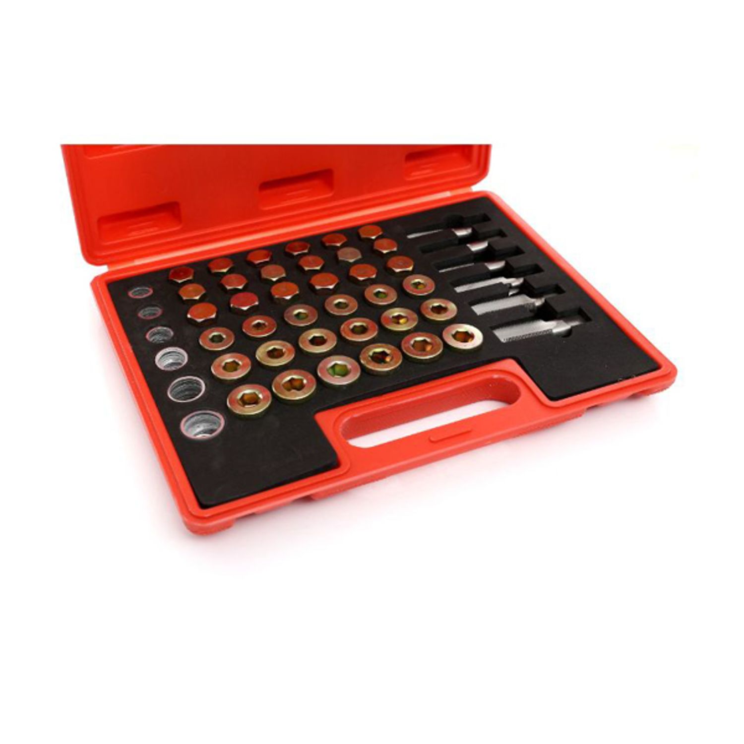 Set pentru reparare buson baie ulei 114 elemente, Kraft&Dele KD10512 fotografia produsului View 6 L