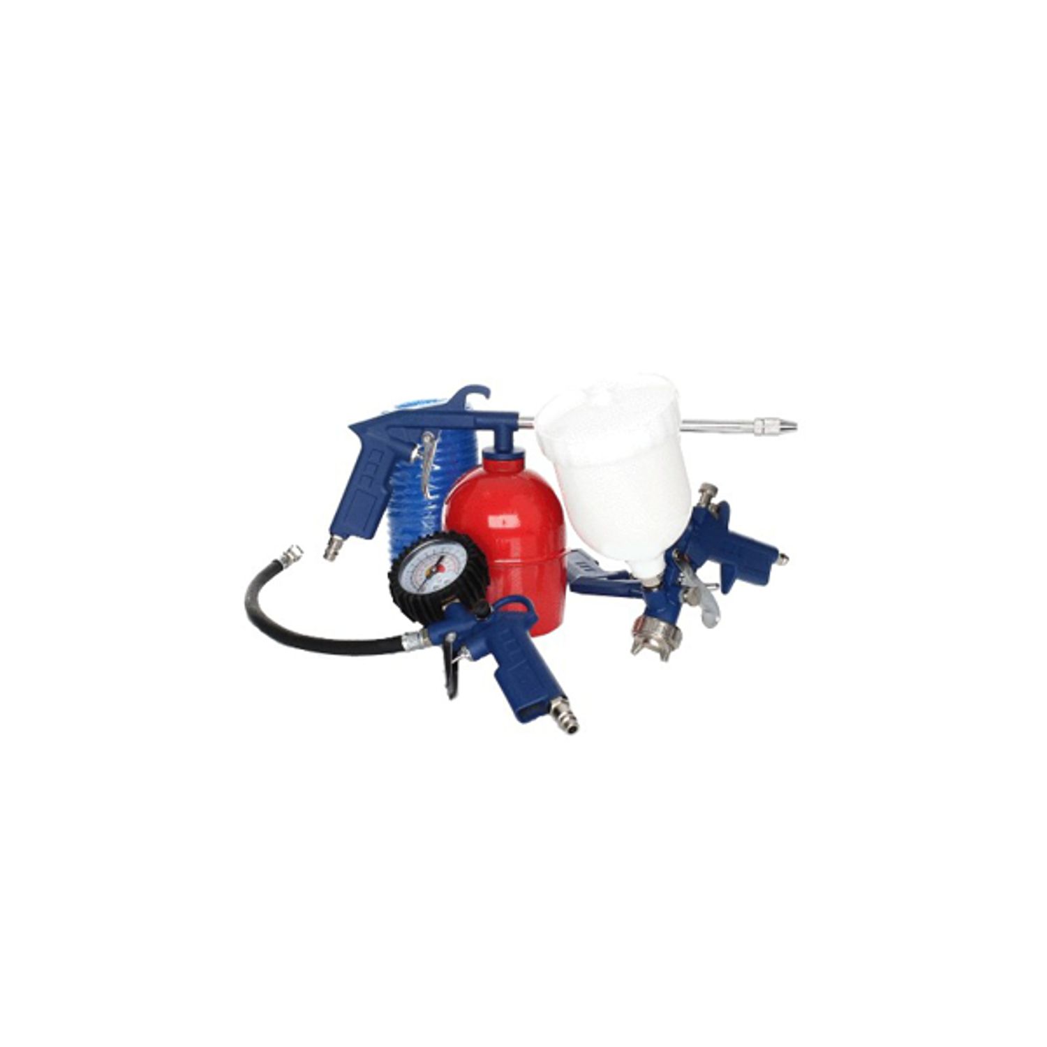 Set pneumatic pentru vopsit si suflat, 5 elemente, Kraft&Dele KD410 fotografia produsului