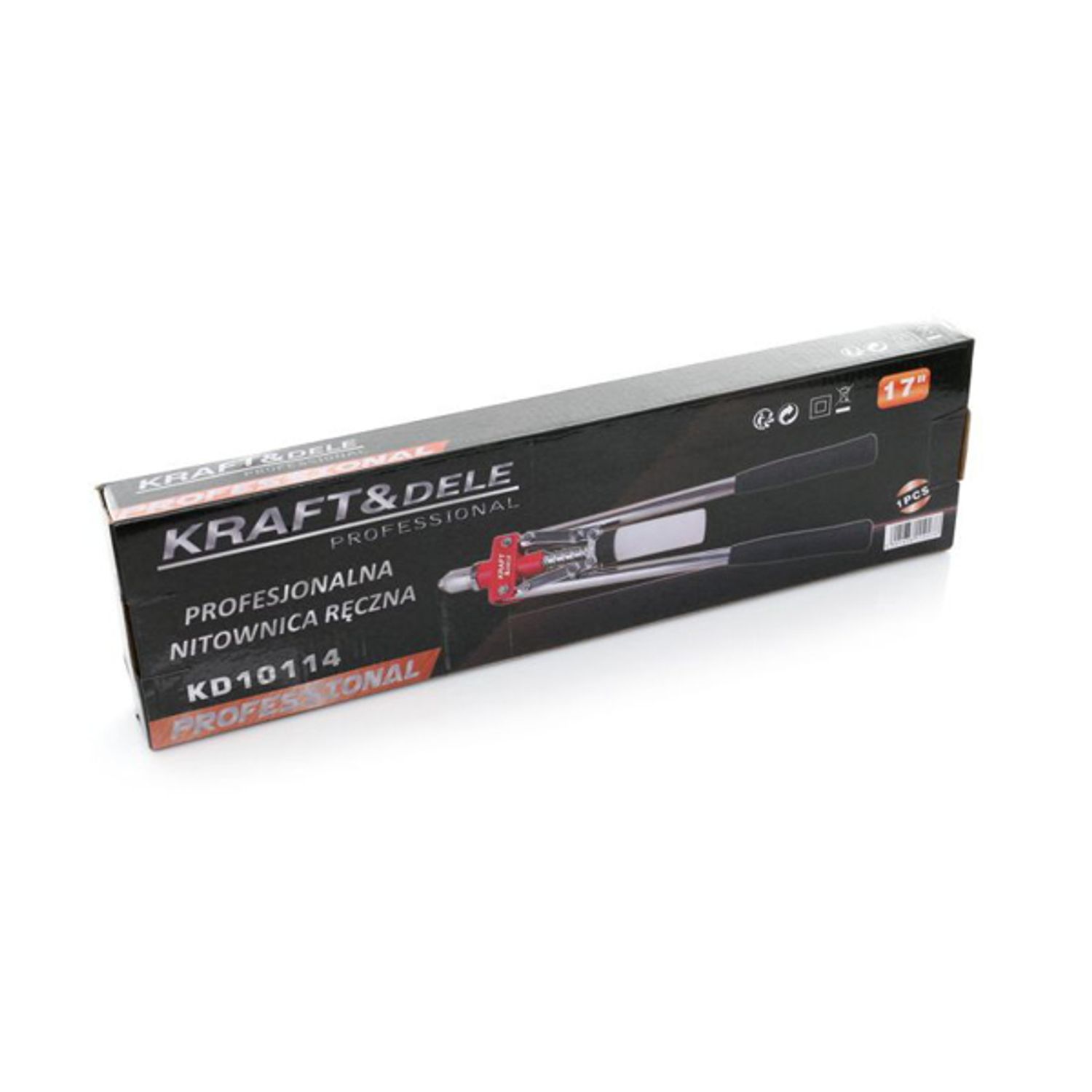 Nituitoare manuală 17, Kraft&Dele, KD10114 fotografia produsului View 8 L