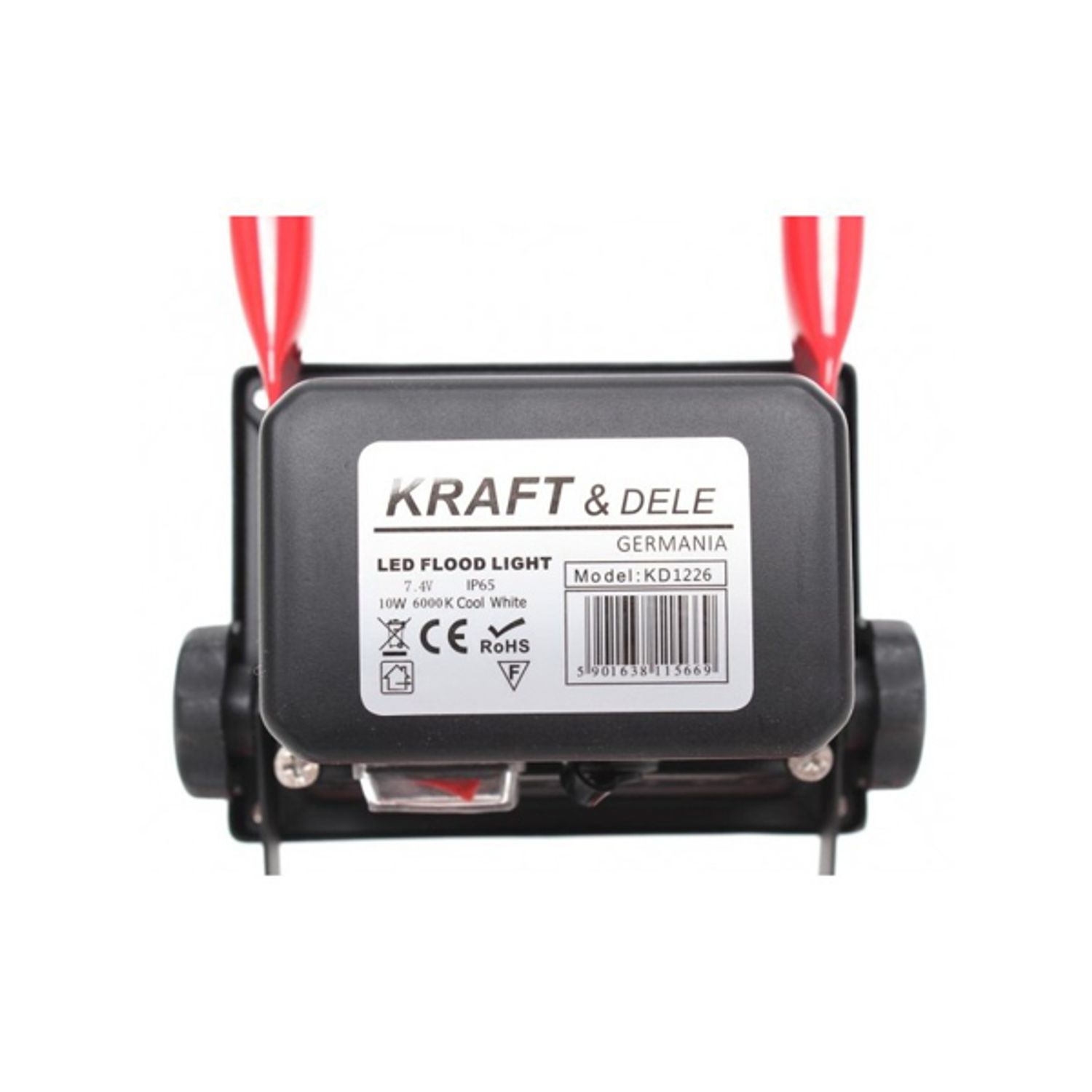 Lampa de constructie LED 20W cu acumulator, Kraft&Dele KD1228 fotografia produsului View 3 L