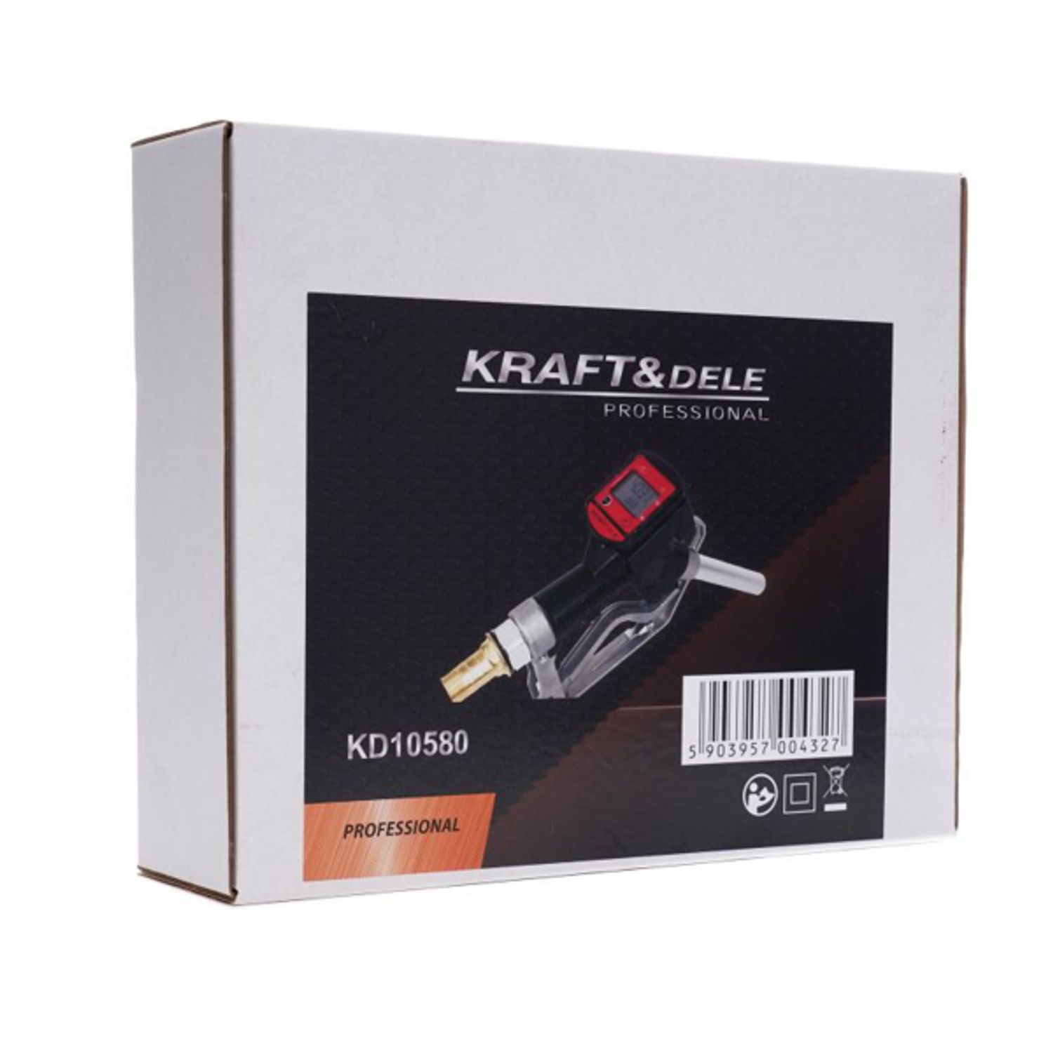 Pistol pompa de combustibil cu contor electronic, Kraft&Dele KD10580 fotografia produsului View 8 L
