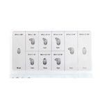 Set nipluri gresare sferici, 110 bucati, Kraft&Dele, KD10507 fotografia produsului View 4 S