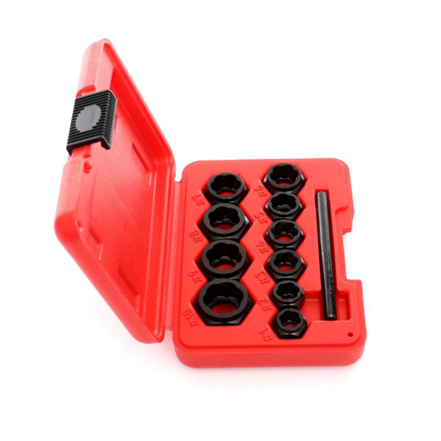 Set extractor suruburi defecte, 10 elemente, Kraft&Dele KD10269 fotografia produsului View 2 L