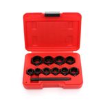 Set extractor suruburi defecte, 10 elemente, Kraft&Dele KD10269 fotografia produsului View 7 S