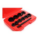 Set extractor suruburi defecte, 10 elemente, Kraft&Dele KD10269 fotografia produsului View 6 S