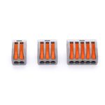 Set cuplari rapide pentru cabluri, 60 bucati, Kraft&Dele, KD10496 fotografia produsului View 4 S