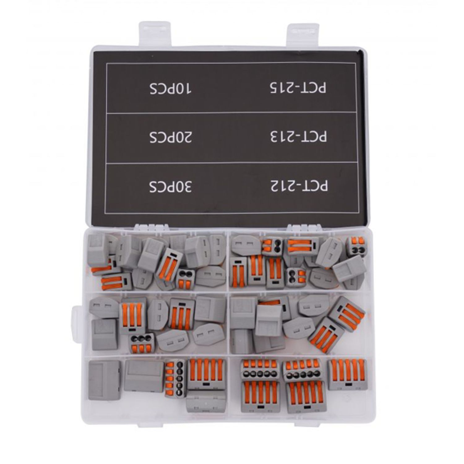 Set cuplari rapide pentru cabluri, 60 bucati, Kraft&Dele, KD10496 fotografia produsului