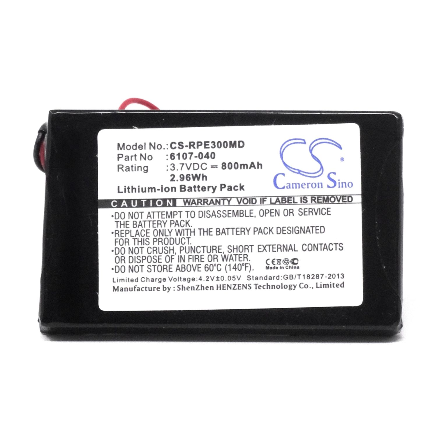 Acumulator compatibil Rainin EDP3 / EDP3 Plus / model 6107-040 fotografia produsului View 2 L