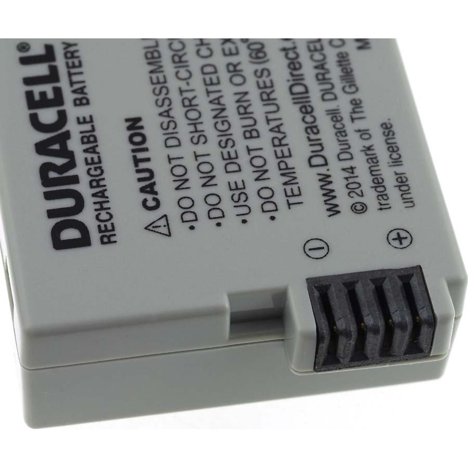 Acumulator Duracell DR9945 original Canon model LP-E8 fotografia produsului View 3 L
