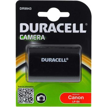 Acumulator Duracell DR9943 original Canon model LP-E6 Duracell imagine noua 2022