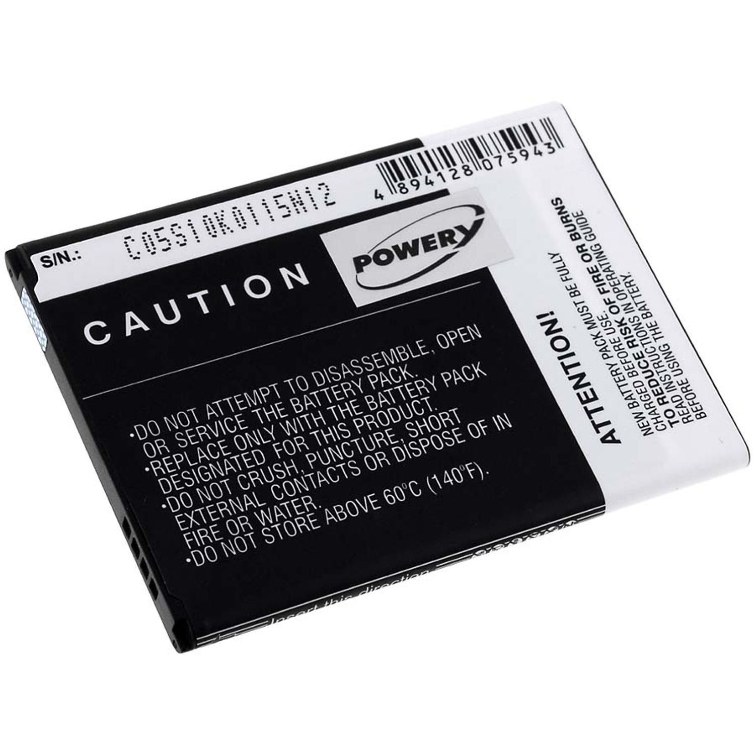 Acumulator compatibil Samsung Galaxy S4 mini/ GT-I9190/ model B500BE 1900mAh fotografia produsului