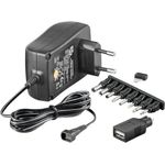 Alimentator universal reglabil incl. 1x USB 3V-12V / 9 mufe fotografia produsului