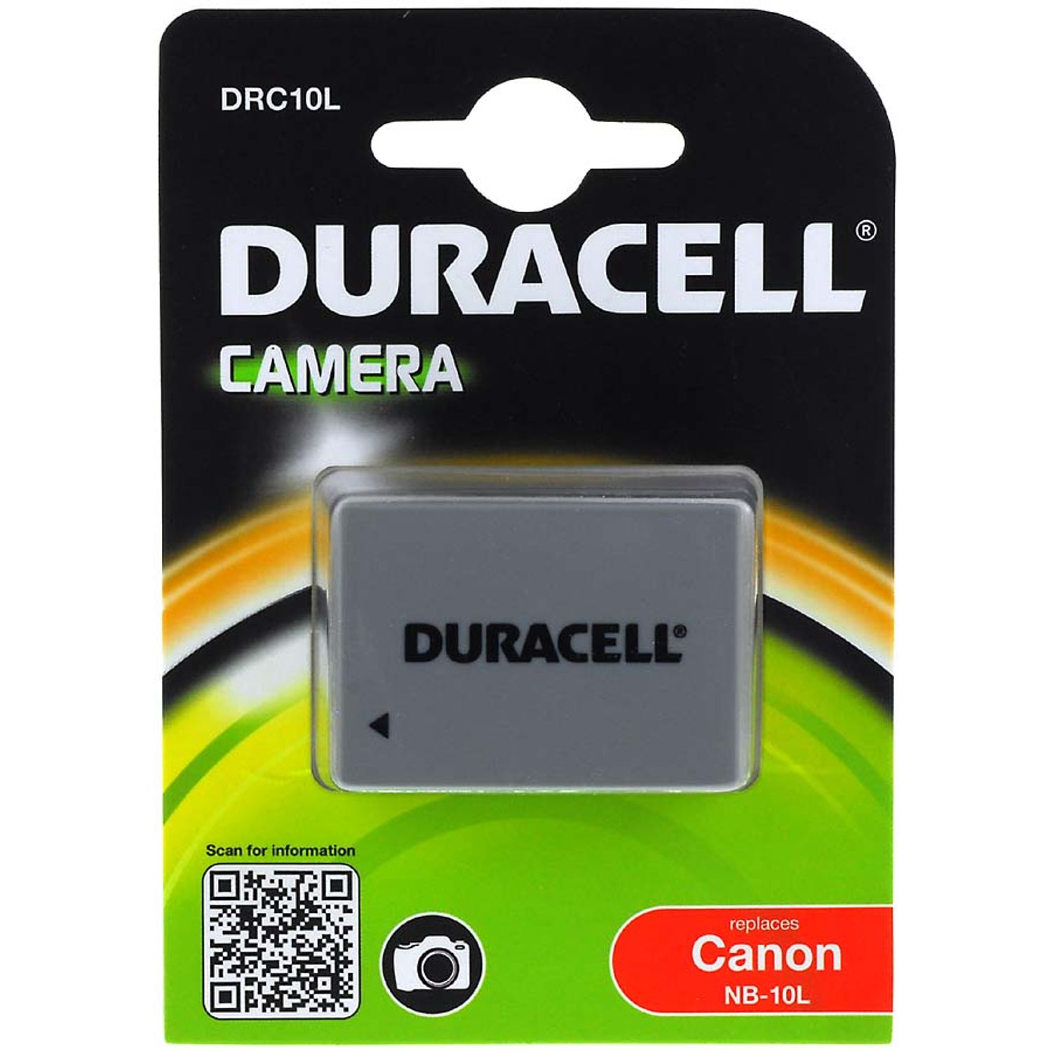 Acumulator Duracell DRC10L original Canon NB-10L fotografia produsului