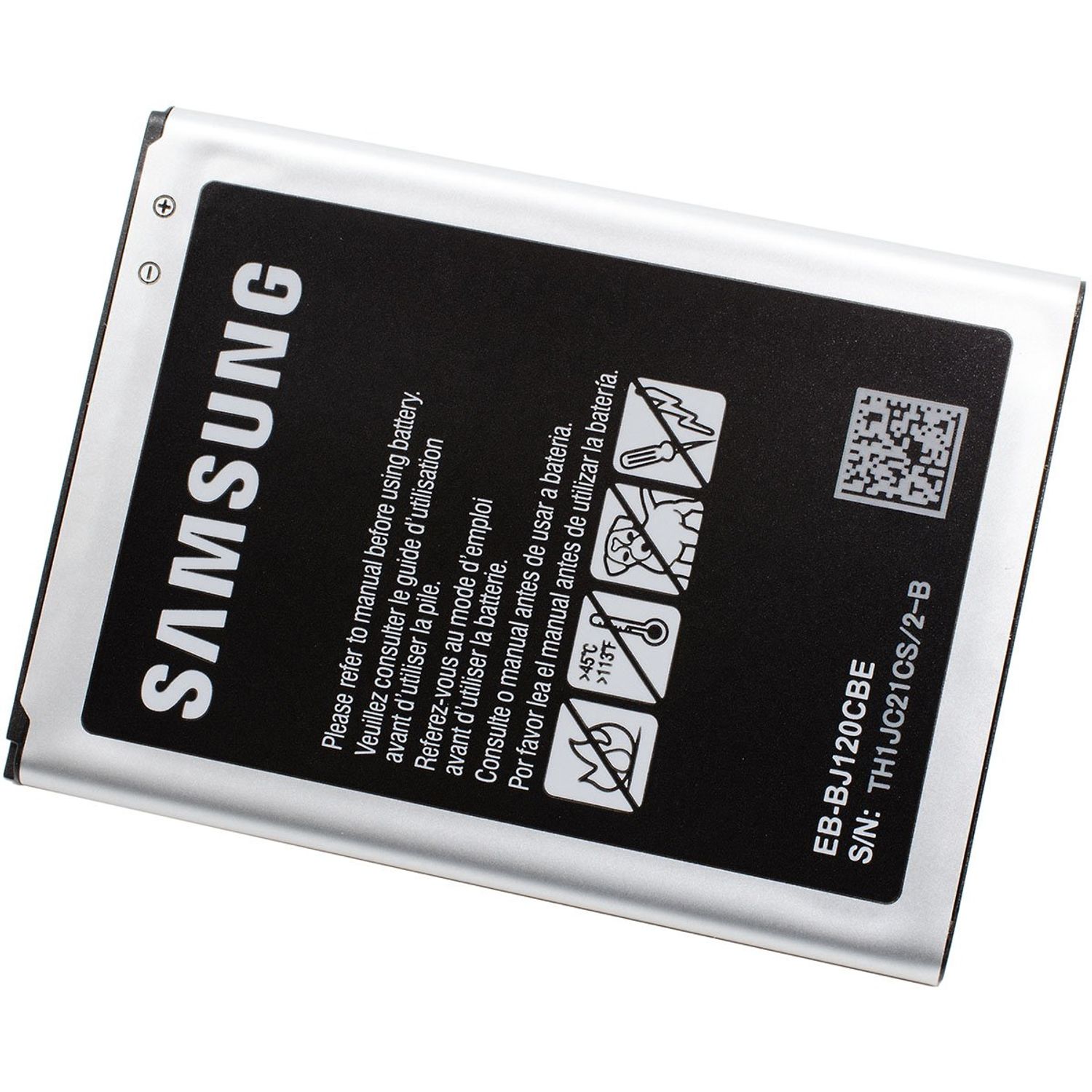 Acumulator original Samsung Galaxy J1 (2016) / SM-J120 / model EB-BJ120CBE fotografia produsului View 2 L