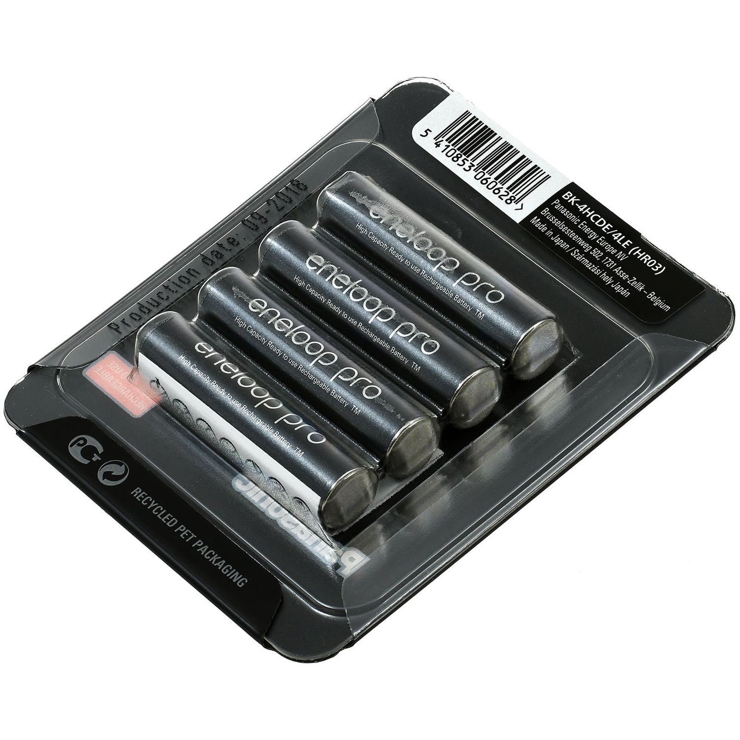 Acumulator Panasonic eneloop pro AAA NiMH inclusiv cutie - 4 buc. fotografia produsului