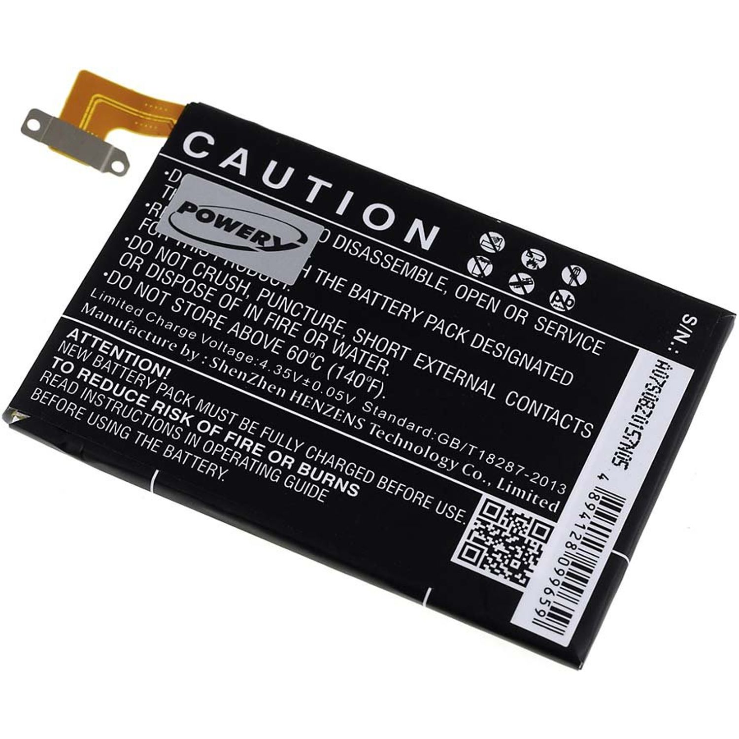Acumulator compatibil HTC One M8 Mini / model 35H00216-00M fotografia produsului View 2 L