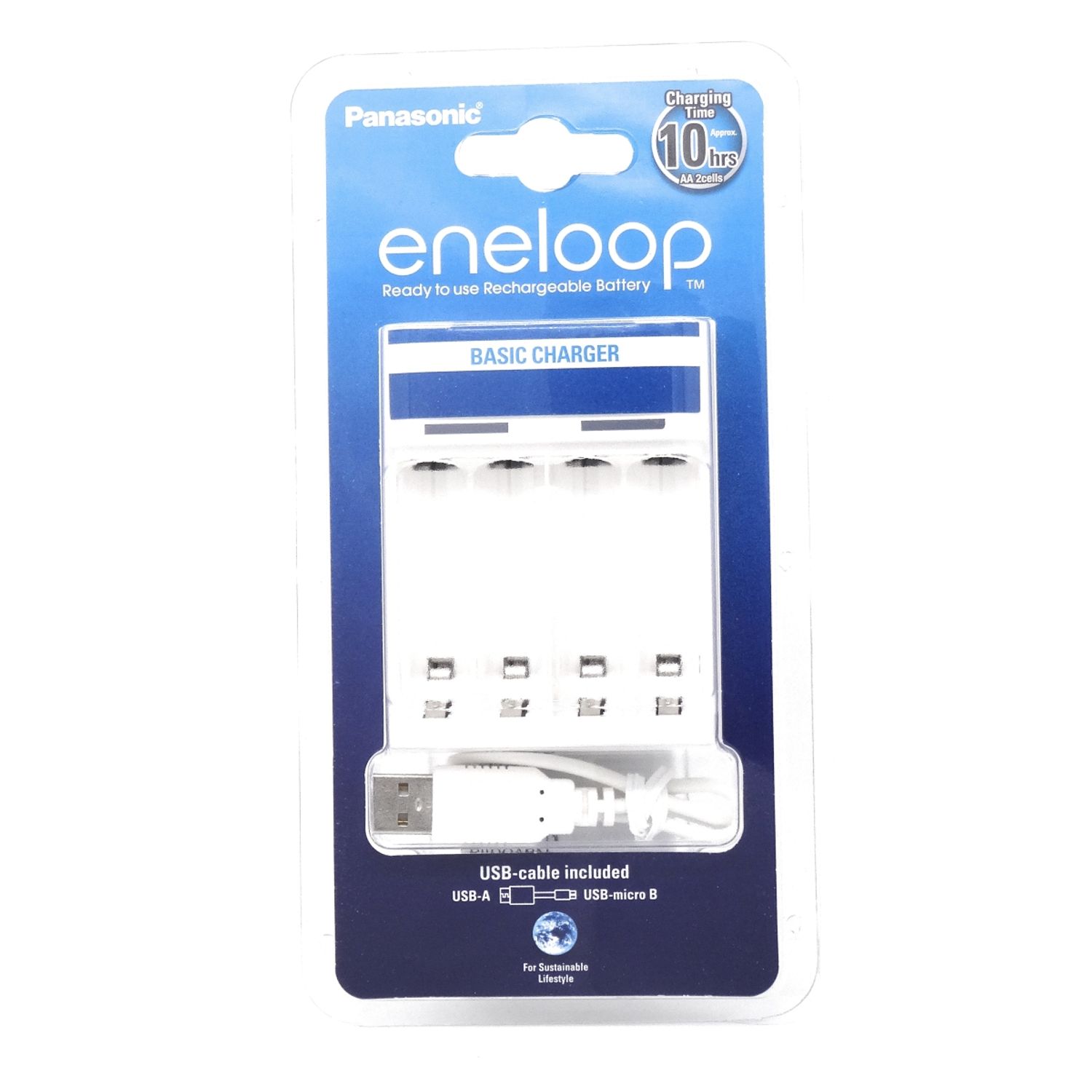Incarcator Panasonic eneloop BQ-CC61 incl. cablu micro USB fotografia produsului