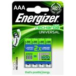 Acumulator Energizer Universal Micro AAA/ HR03 Ready to Use 4 buc. / blister fotografia produsului