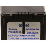 Acumulator compatibil Panasonic CGA-DU21 fotografia produsului View 3 S