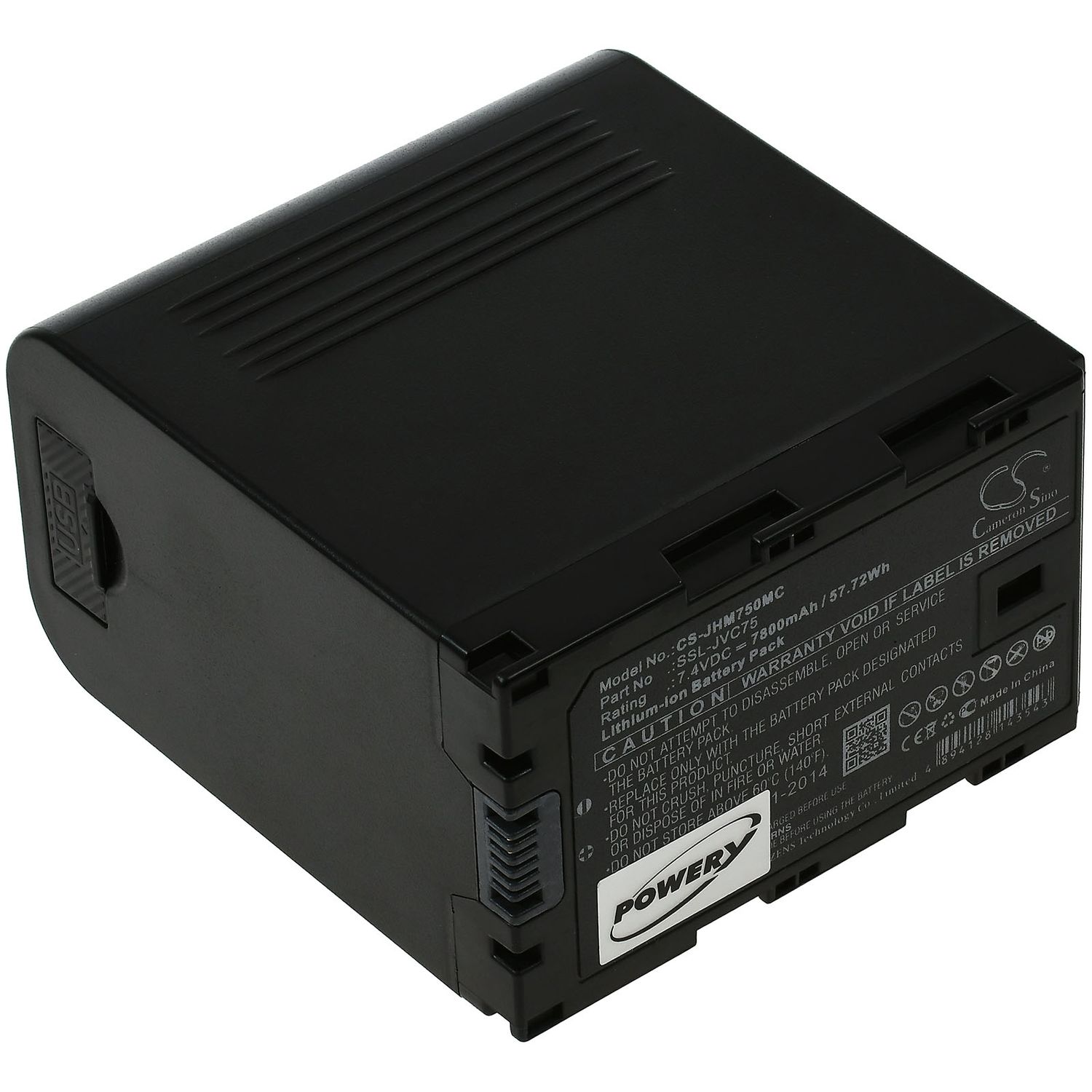 Acumulator compatibil JVC GY-HM200 / model SSL-JVC75 cu USB fotografia produsului