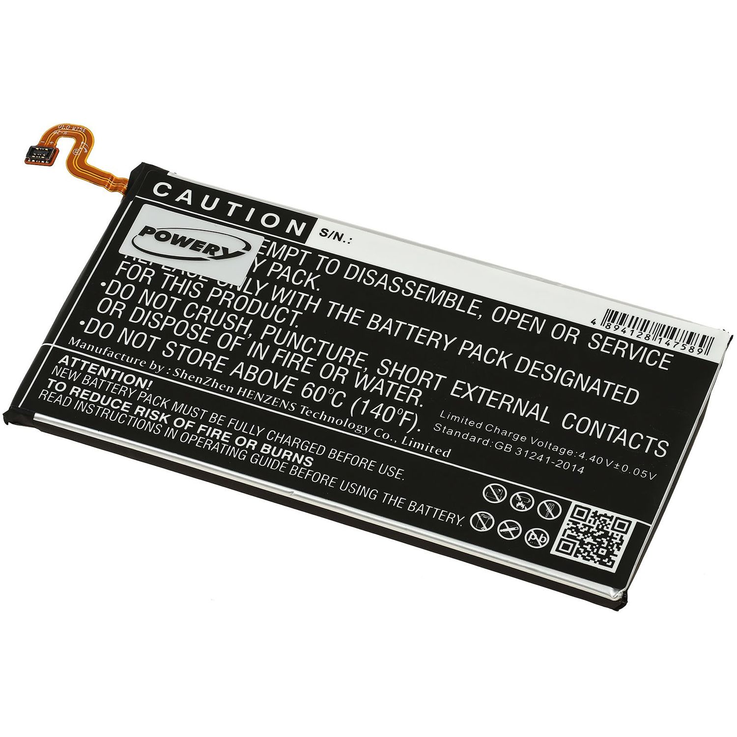 Acumulator compatibil Samsung Galaxy C10 / SM-C9150 / model EB-BC915ABE fotografia produsului View 2 L