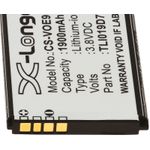 Acumulator compatibil Alcatel 1 Dual SIM, Vodafone Smart E9, model TLI019D7 fotografia produsului View 3 S