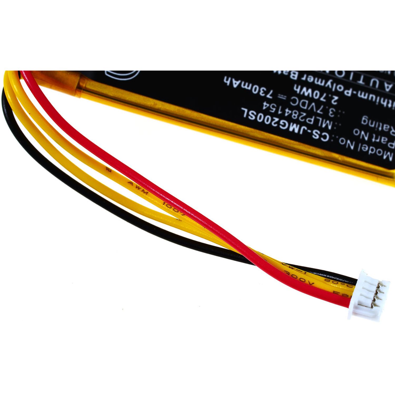 Acumulator compatibil JBL Go 2 / model MLP284154 fotografia produsului View 3 L