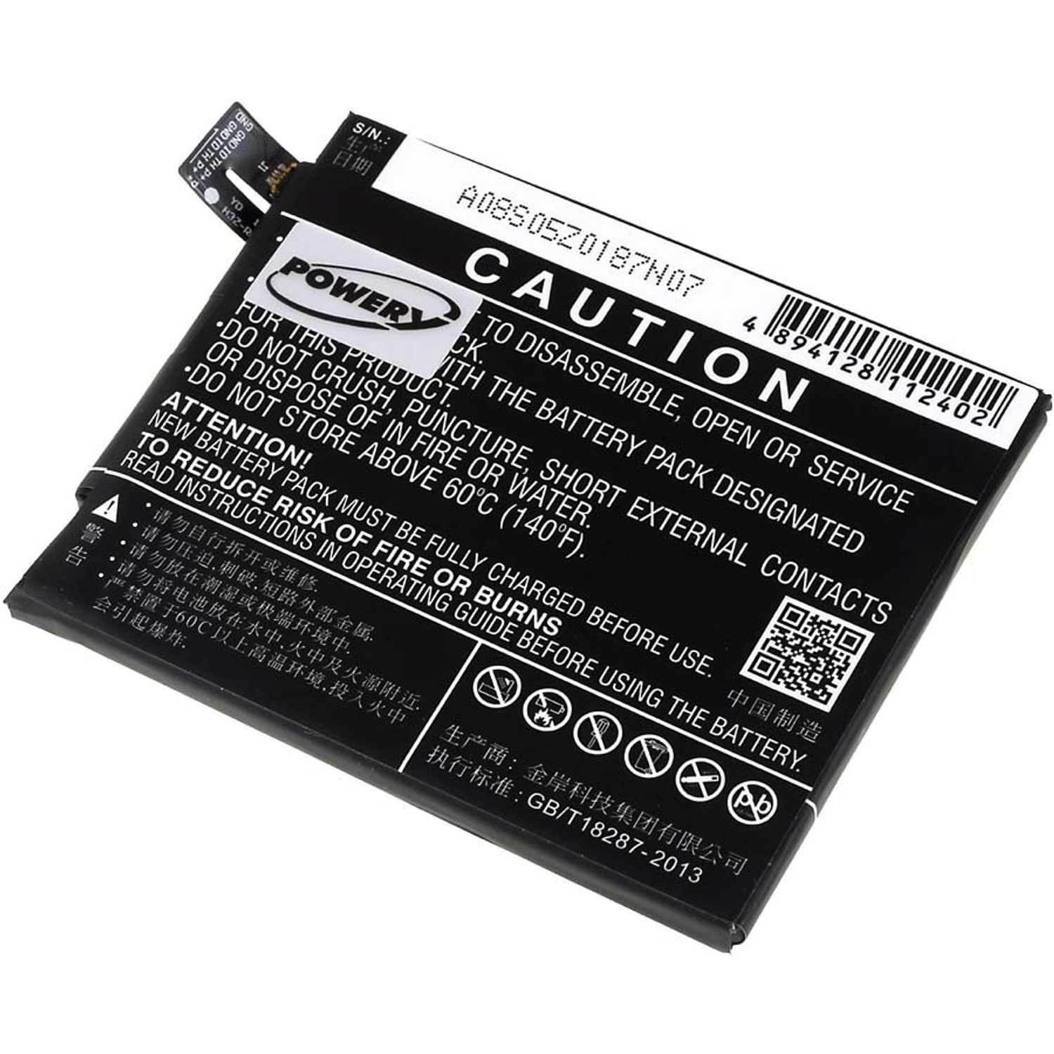 Acumulator compatibil Xiaomi Note 3 / model BM46 fotografia produsului View 2 L