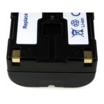 Acumulator compatibil Sanyo model UR-121/ UR-124 fotografia produsului View 3 S