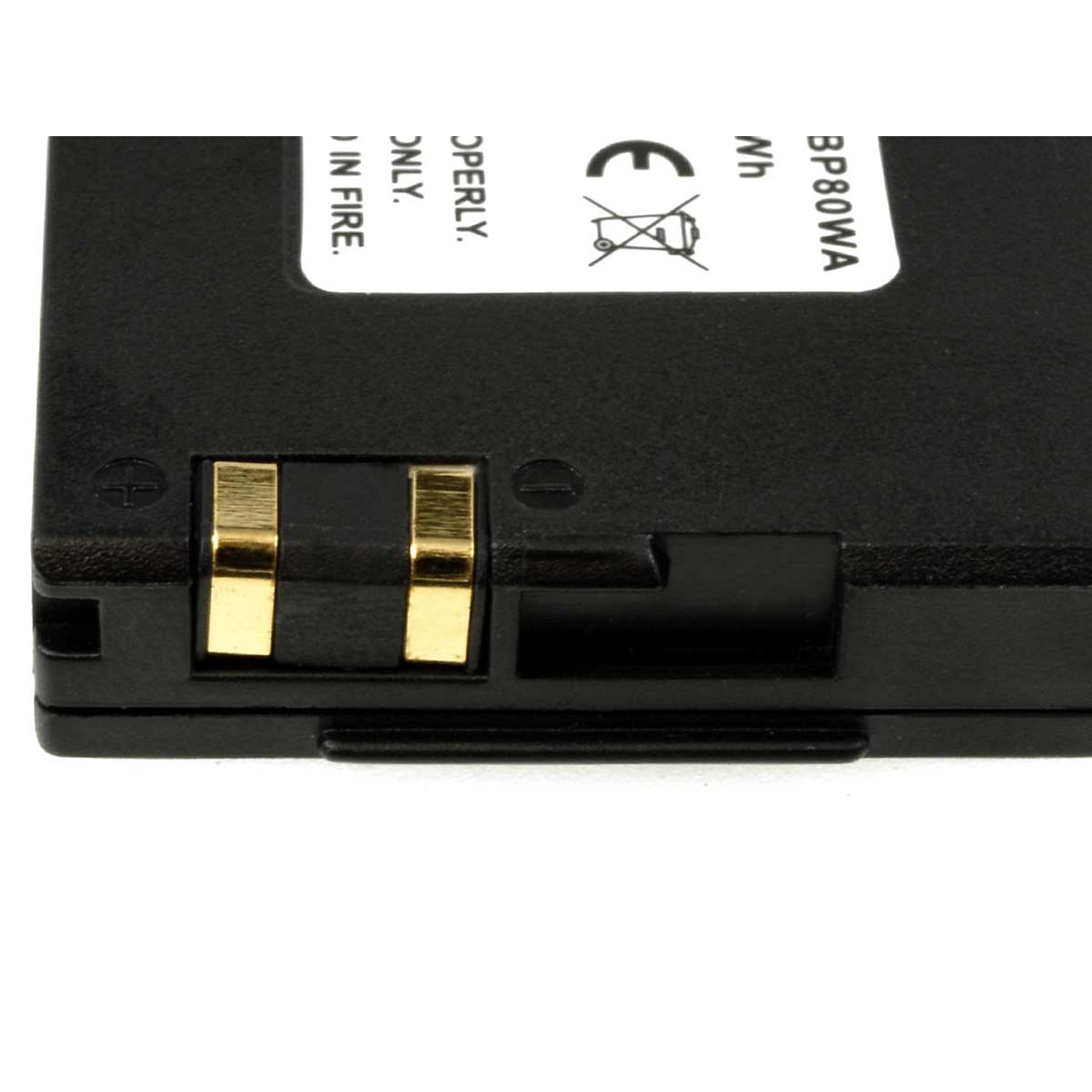 Acumulator compatibil Samsung model IA-BP80W fotografia produsului View 3 L