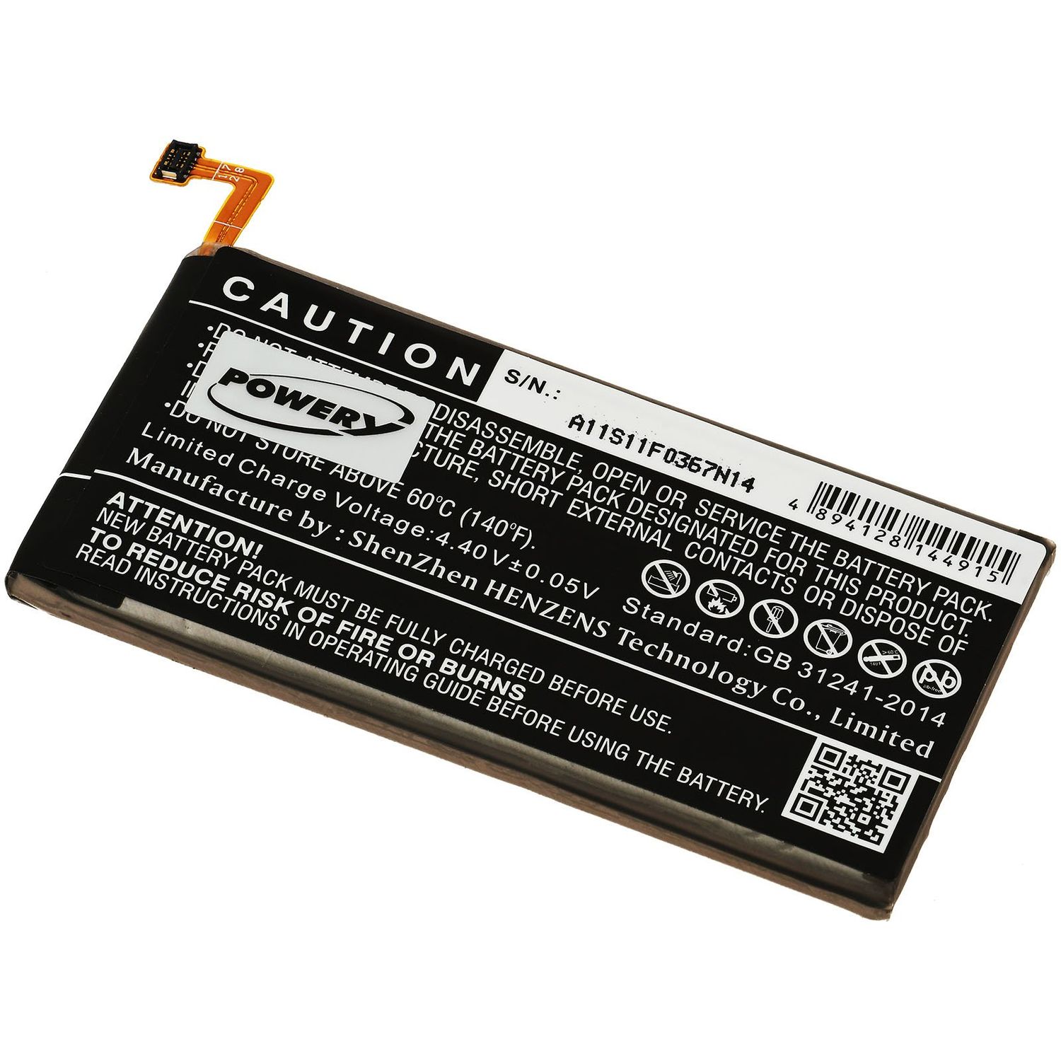 Acumulator compatibil Samsung Galaxy S10 / SM-G973 / model EB-BG973ABU fotografia produsului View 2 L