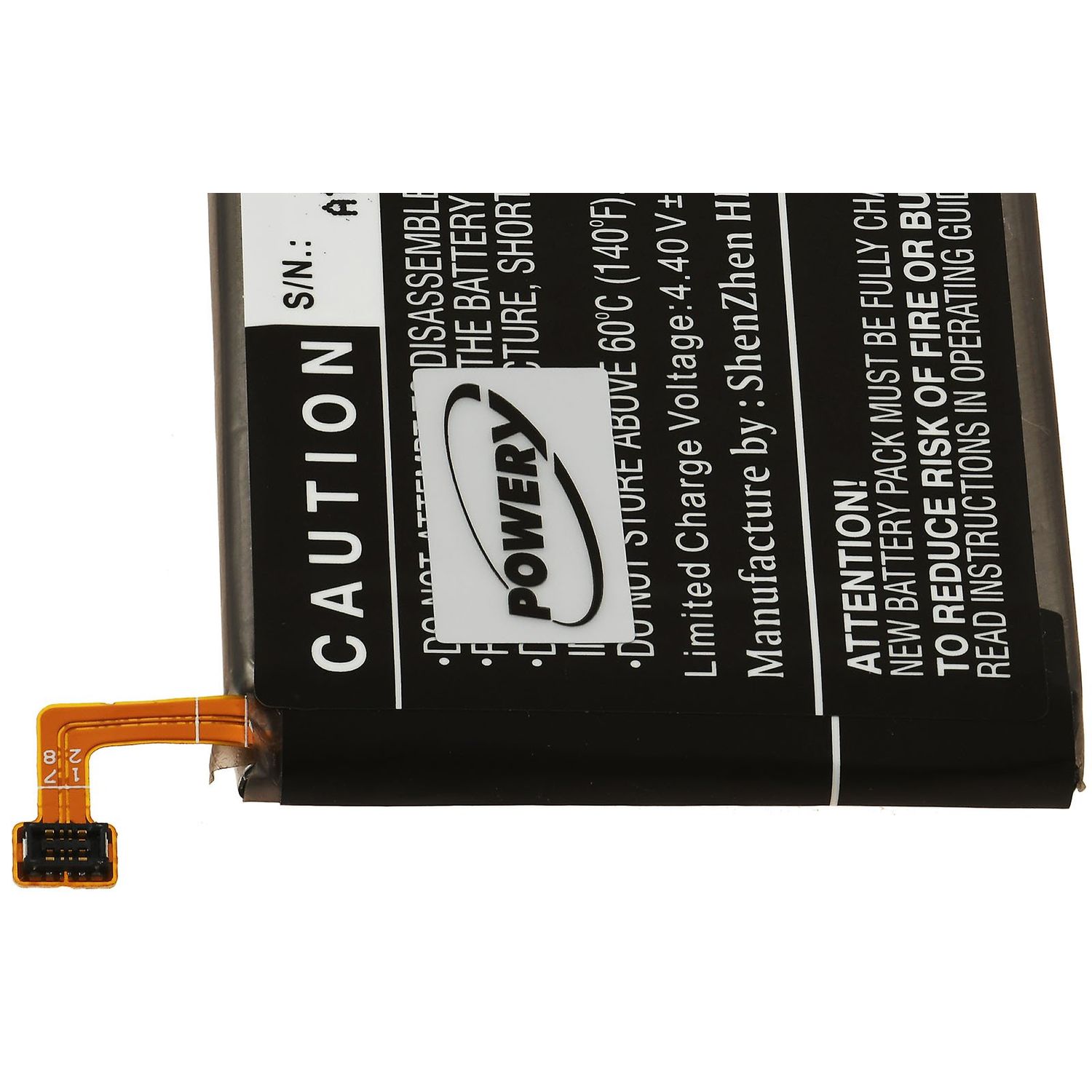 Acumulator compatibil Samsung Galaxy S10 / SM-G973 / model EB-BG973ABU fotografia produsului View 3 L