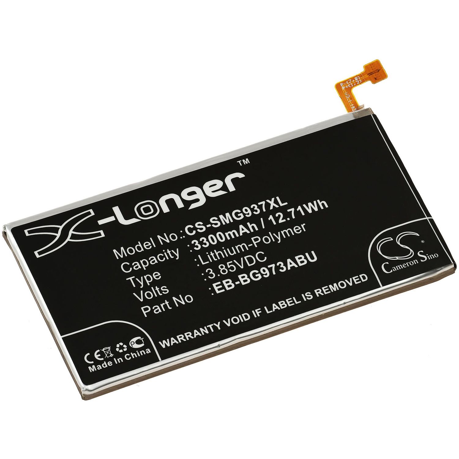 Acumulator compatibil Samsung Galaxy S10 / SM-G973 / model EB-BG973ABU fotografia produsului
