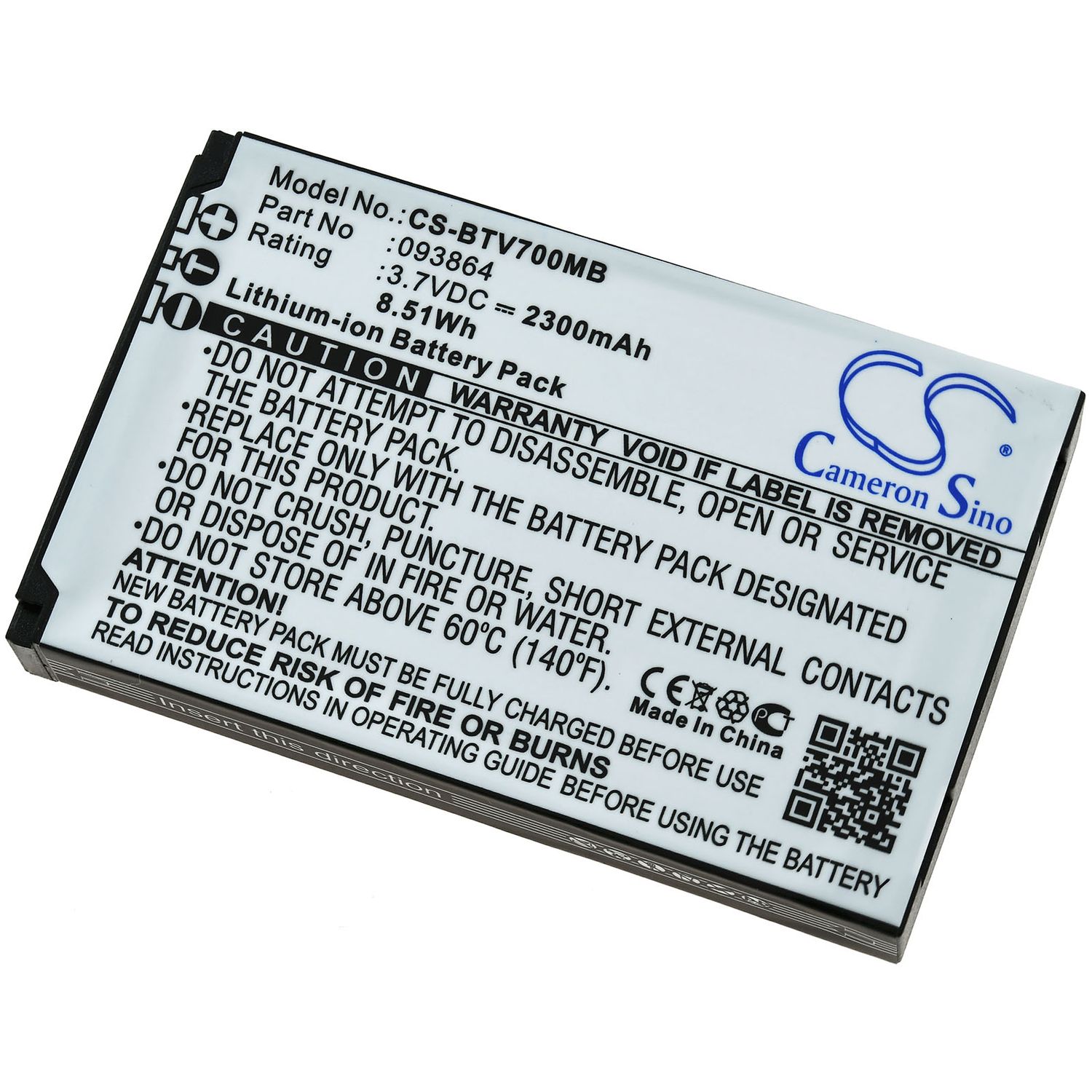 Acumulator compatibil BT 7500 / 7000 / Oricom SC860 / SC870 model 093864 fotografia produsului View 2 L