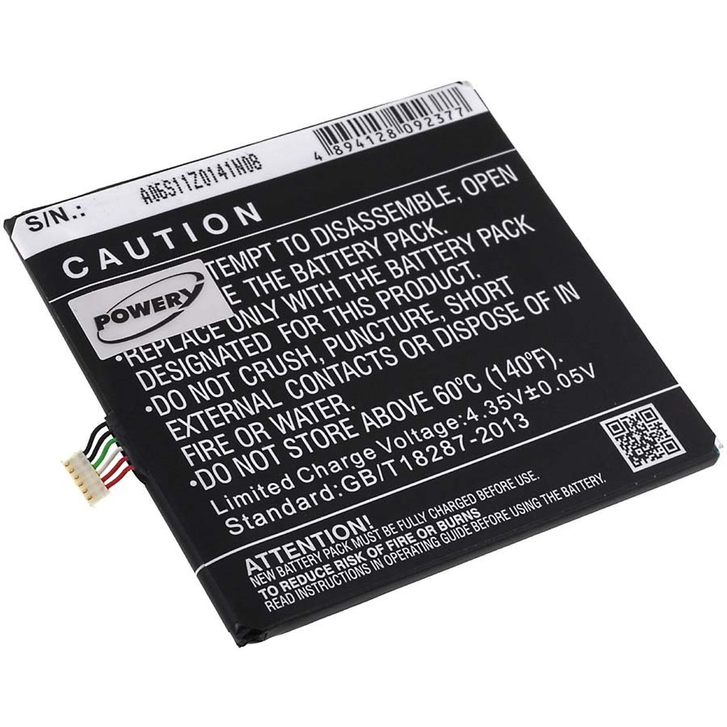 Acumulator compatibil HTC A5 / model 35H00220-01M fotografia produsului