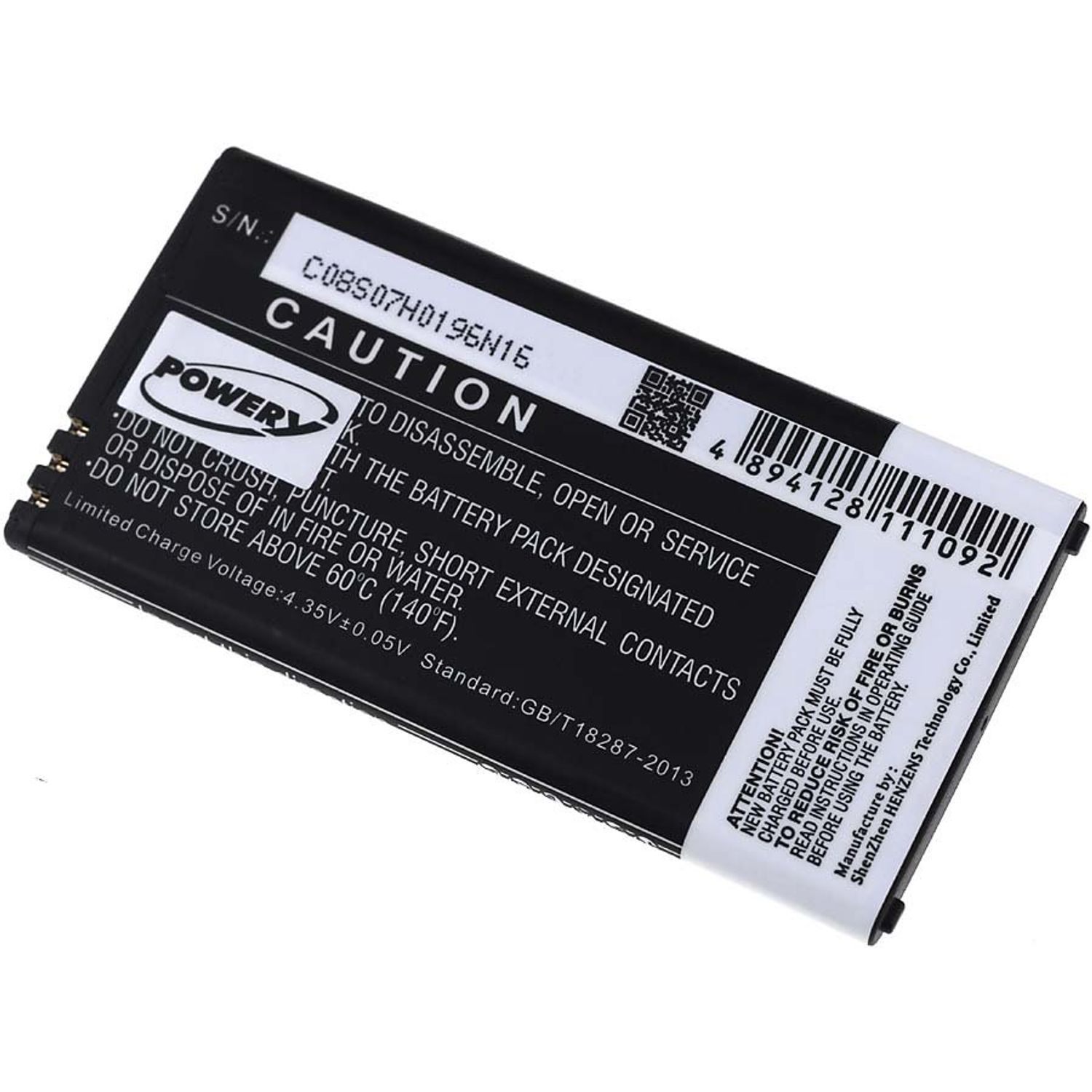 Acumulator compatibil Nokia Lumia 640 / model BV-T5C fotografia produsului View 2 L