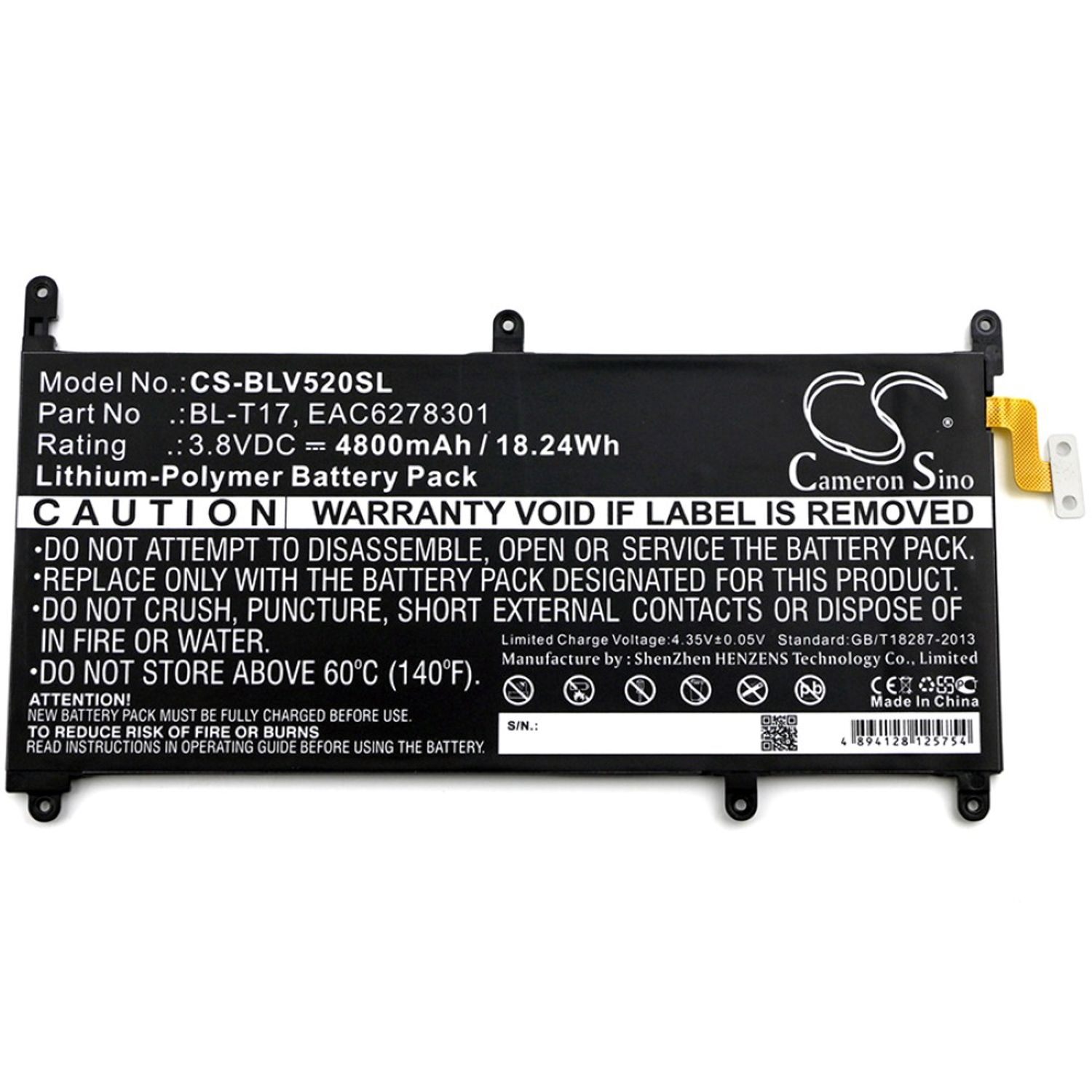 Acumulator compatibilLG G Pad X 8.0 / model BL-T17 fotografia produsului