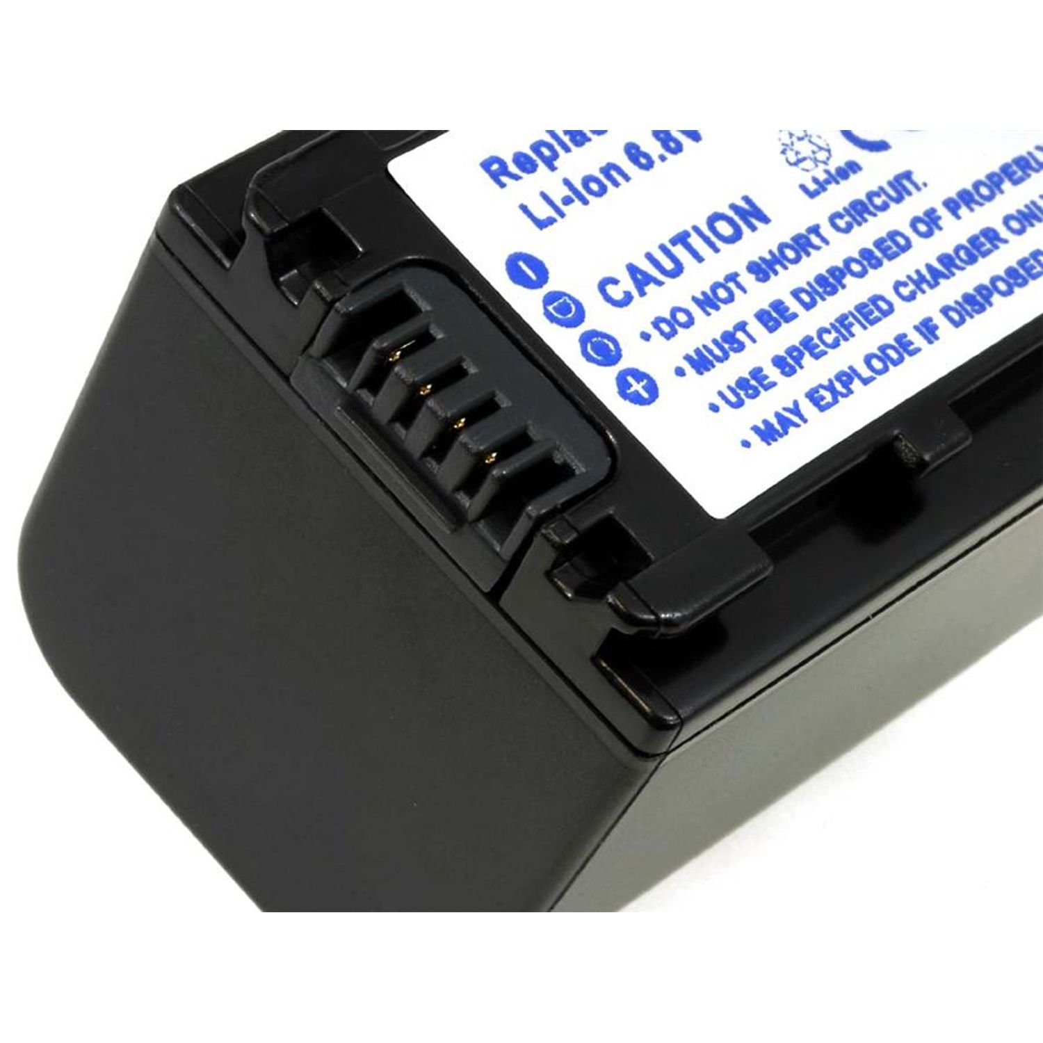 Acumulator compatibil Sony model NP-FV70 fotografia produsului View 3 L