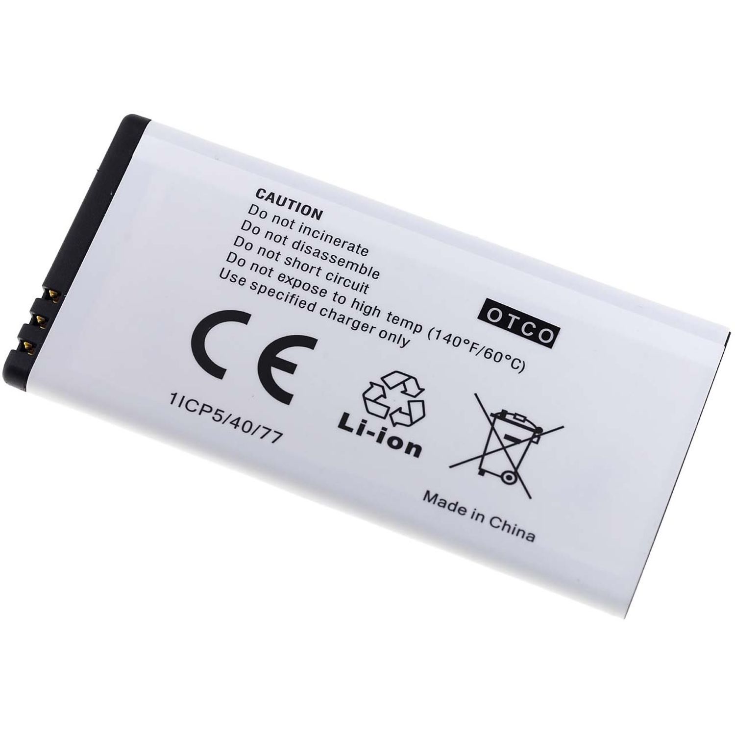 Acumulator compatibil Nokia Lumia 730 / model BV-T5A fotografia produsului View 2 L