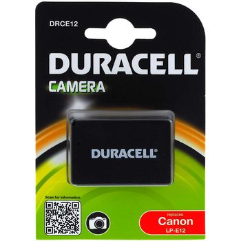 Acumulator Duracell DRCE12 original Canon model LP-E12 Duracell imagine noua 2022