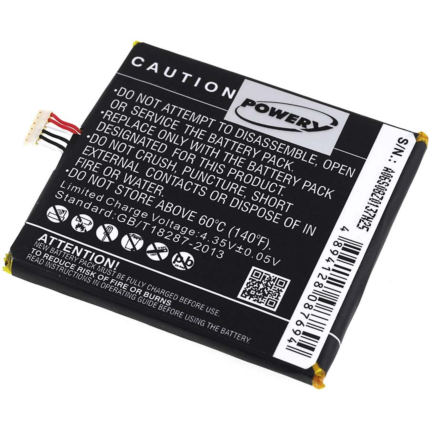 Acumulator compatibil Alcatel OT-6012A / model TLP017A1 fotografia produsului View 2 L