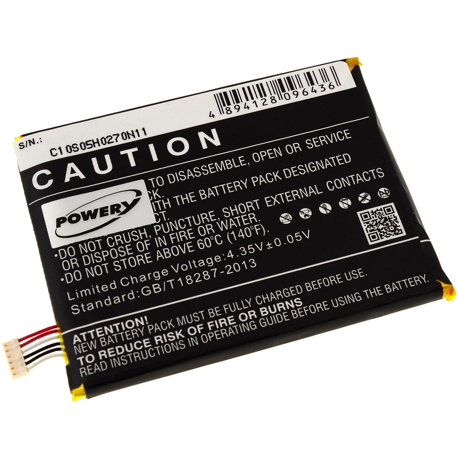 Acumulator compatibil Alcatel OT-7045 / model TLp030B2 fotografia produsului