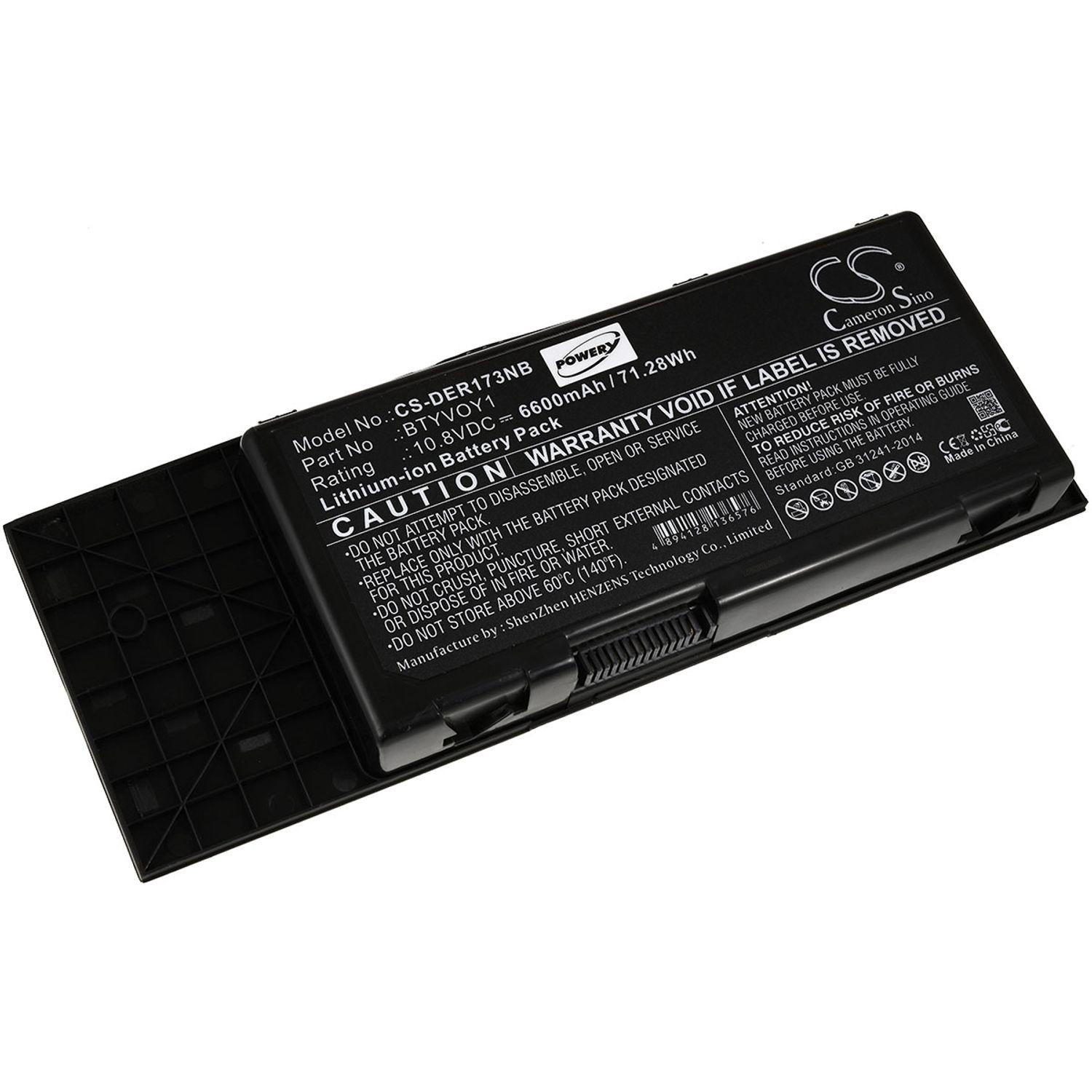 Acumulator compatibil Dell Alienware M17x R3 / model BTYVOY1 fotografia produsului