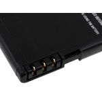 Acumulator compatibil Nokia 6500 classic/ Nokia 7900/ model BL-6P fotografia produsului View 3 S