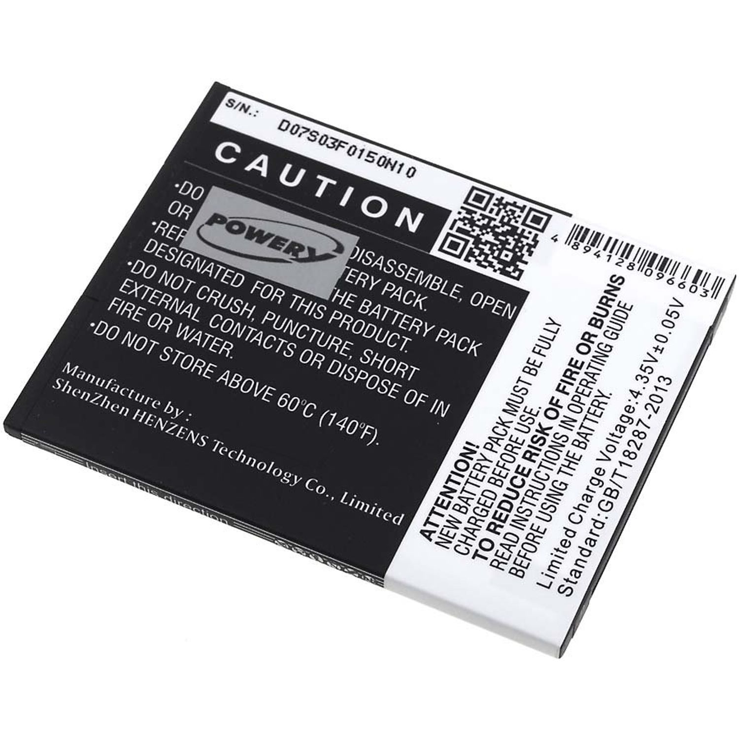 Acumulator compatibil Mobistel Cynus T8 / model BTY26190 fotografia produsului View 2 L