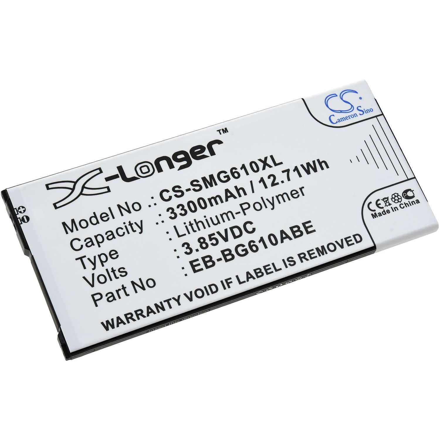 Acumulator compatibil Samsung Galaxy J4 Plus, SM-J410, model EB-BG610ABA fotografia produsului