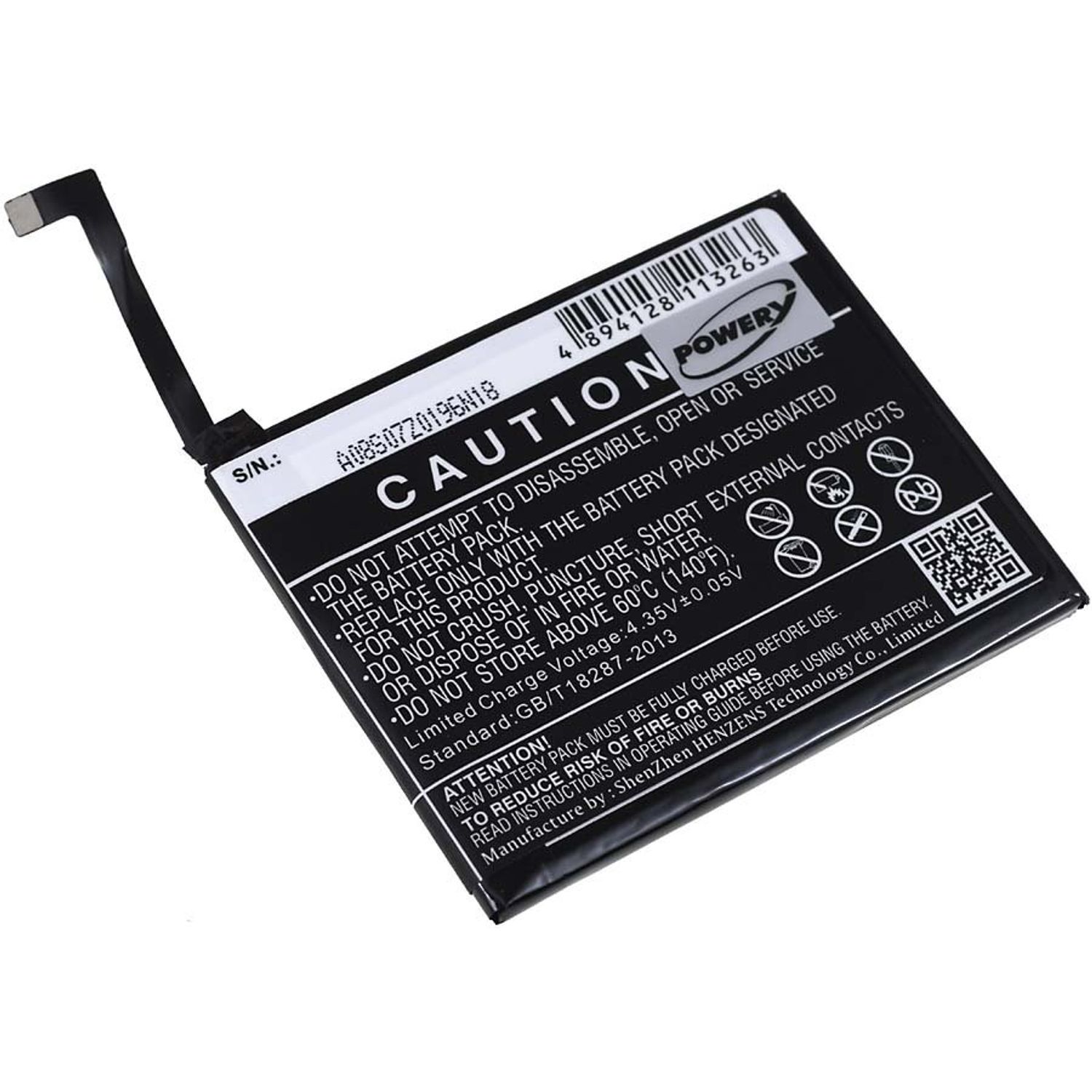 Acumulator compatibil Wiko FEVER / model TLP15J15 fotografia produsului