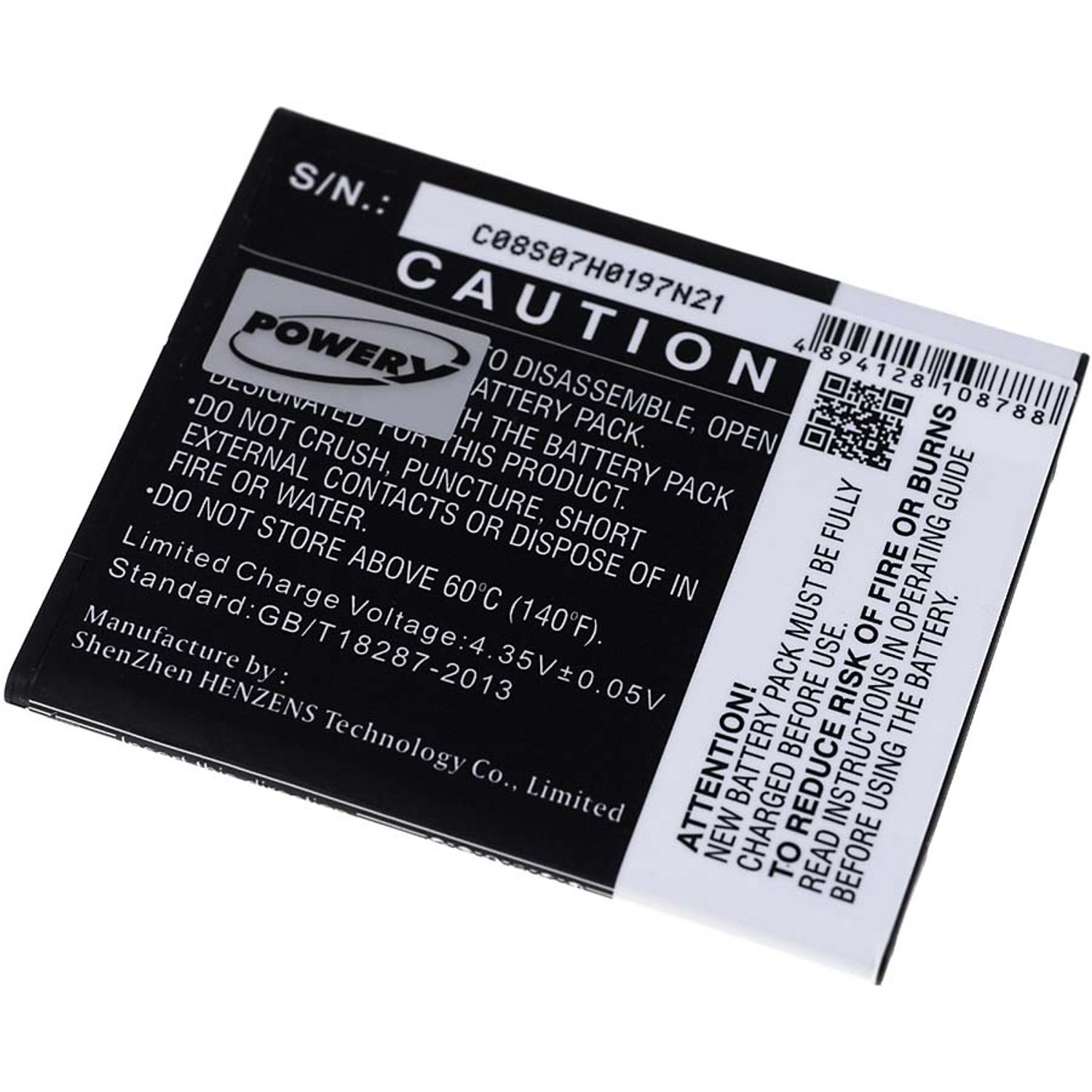 Acumulator compatibil Kazam Thunder 345L / model TH345L fotografia produsului View 2 L